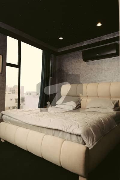 One Bedroom Luxury Full Furnished Apartments For sale in IQBAL Block Near To Grand Masjid Bahria Town Lahore