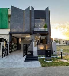 5 Marla Brand New Super Luxury Ultra Modern Design Double Height Lobby House For Sale In DHA Rahbar