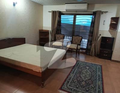 Fully Furnished 1 Bed Upper Portion For Rent In F-6, Islamabad Margalla Facing