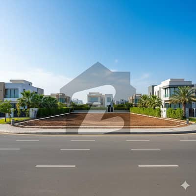 Prime 2000 Sq Yards Plot For Sale 24th Street, Phase 8 Zone-A, DHA Karachi!