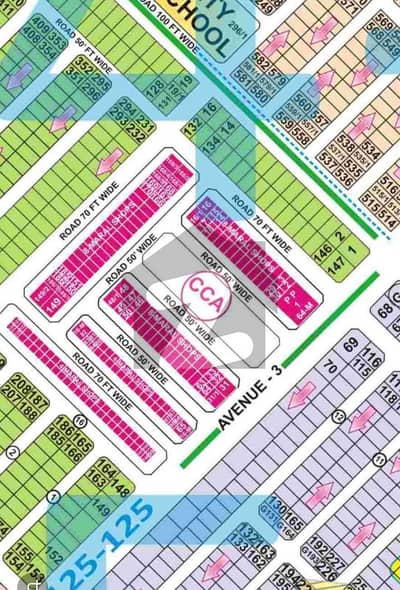 ڈی ایچ اے فیز 6 - سی سی اے بلاک ڈی ایچ اے فیز 6,ڈیفنس (ڈی ایچ اے),لاہور میں 4 مرلہ کمرشل پلاٹ 10.5 کروڑ میں برائے فروخت۔