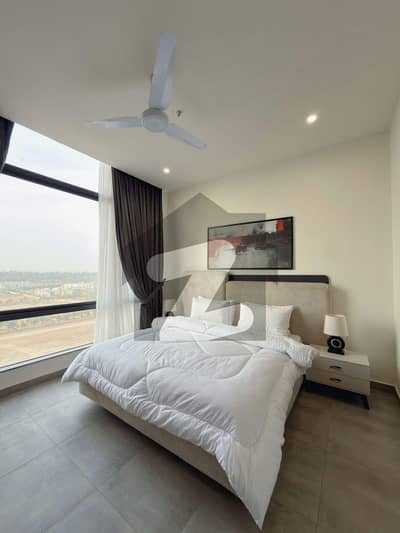 ONE BED LUXURY FURNISHED APARTMENT FOR SALE AT HOT LOCATION OF BAHRIA TOWN