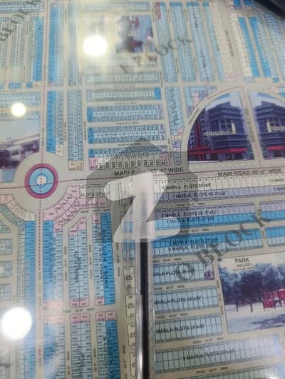 10.10. 10Marla 3Plot super hot location For sale Al Rehman Garden phase2 main 80ft road