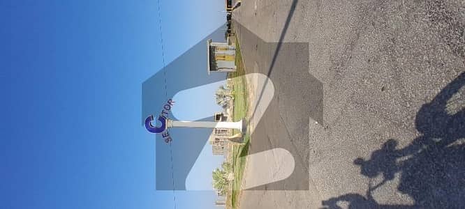 500 Yards Residential Plot for Sale Zone-C on Beach Street