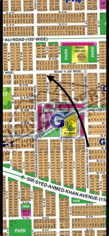 ڈی ایچ اے فیز 1 ۔ سیکٹر جی ڈی ایچ اے فیز 1,ڈی ایچ اے ڈیفینس,ملتان میں 1 کنال رہائشی پلاٹ 65.0 لاکھ میں برائے فروخت۔