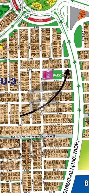 ڈی ایچ اے فیز 1 ۔ سیکٹر یو ڈی ایچ اے فیز 1,ڈی ایچ اے ڈیفینس,ملتان میں 1 کنال رہائشی پلاٹ 78.0 لاکھ میں برائے فروخت۔