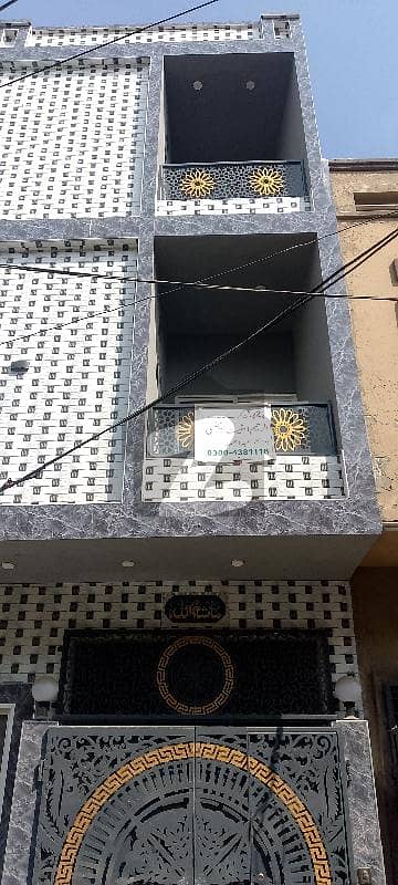 3marla triple story brand new in Neelam block opp Iqbal town Lahore