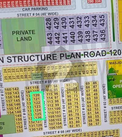 کینال ویو ہاؤسنگ سکیم - فیز 2 کینال ویو ہاؤسنگ سکیم,گوجرانوالہ میں 5 مرلہ رہائشی پلاٹ 68.0 لاکھ میں برائے فروخت۔