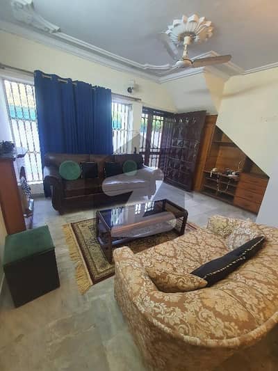 Two Bed Fully Furnished Ground Portion For Rent In Sector F-10