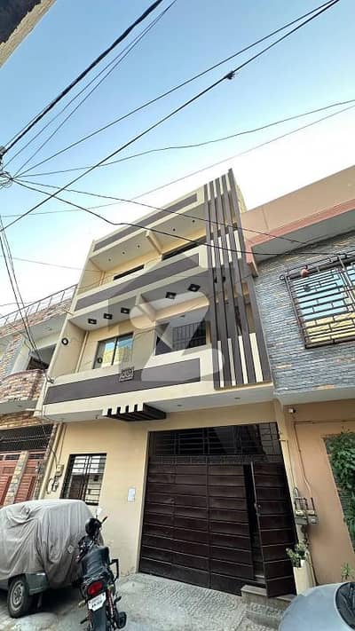 Leased Triple Story House 6 Bedrooms Available For Sale In Petal Residency, Block 9A, Gulistan-E-Johar, Near Airport, Karachi
