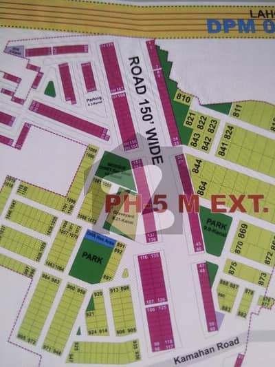 10Marla Plots for Sale in DHA Phase 5 M block