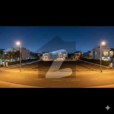 Massive 8000 Sq Yards Corner Plot For Sale 26th & 35th Street, Phase VIII Zone E, DHA Karachi