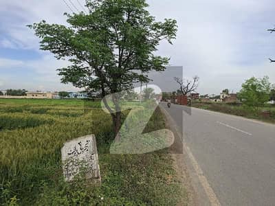 1 Kanal Corner Plot is Available Badina Moutra Road Sialkot