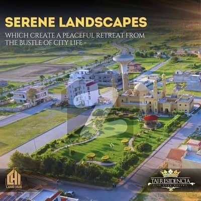 10 Marla Plot for Sale in Orchard Block Taj Residencia Islamabad
