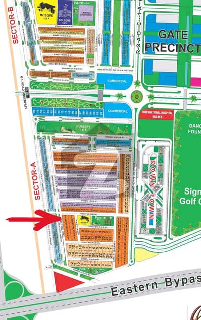 Surrounded by develop home. Ready to start construction