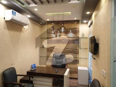PHASE 2 VIP LAVISH FURNISHED OFFICE FOR RENT WITH LIFT PARKING WITH EXECUTIVE CHAMBER MEETING ROOM WORK STATION