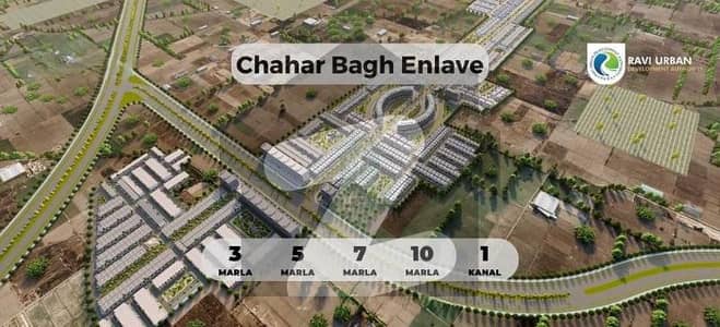 RUDA APPROVED PLOTS ON CHAHARBAGH RING ROAD | 3 YEARS EASY INSTALLMENTS