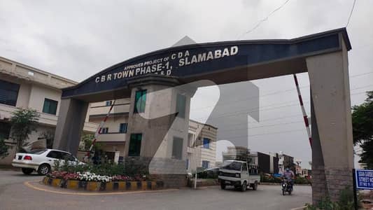 Corner 12 Marla Plot for Sale CBR Town Islamabad