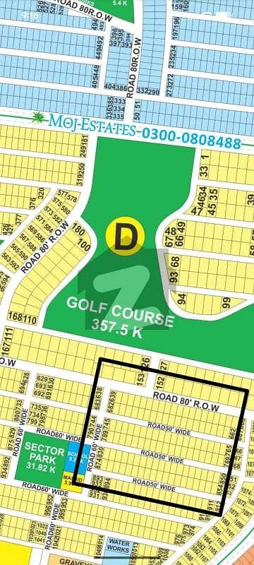1 KANAL PLOT Near Golf Course 1 KANAL PLOT Near Golf Course