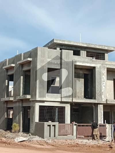Overseas Block 5 Marla Corner Gray structure House