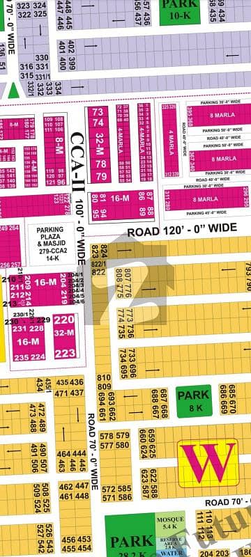 ڈی ایچ اے فیز 8 ۔ سی سی اے 2 ڈی ایچ اے فیز 8,ڈیفنس (ڈی ایچ اے),لاہور میں 4 مرلہ کمرشل پلاٹ 5.8 کروڑ میں برائے فروخت۔