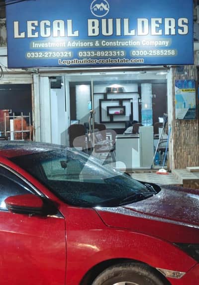 Corner 60 Feet Road Plot West Open Cantonment Leased For Sale Ready For Construction NOC Approved By LEGAL BUILDERs