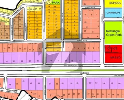 DHA Phase 3(New Pindi) Sector K Main Boulevard Back Street 13 1 Kanal Residential Plot For Sale