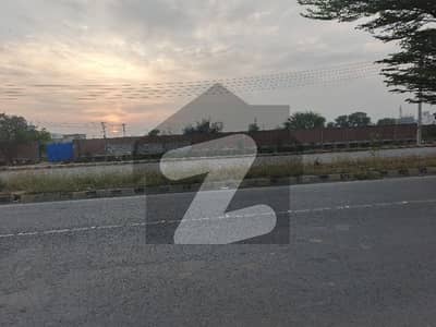 7 MARLA CORNER 3 SIDE OPEN COMMERCIAL PLOT FOR SALE MAIN COLLEGE ROAD LAHORE