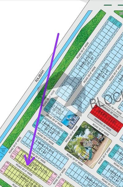 Plot No. 399 in B block available for sale in 3.5 Marla