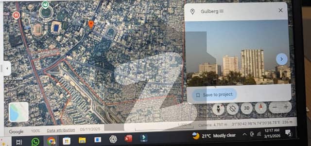 گلبرگ لاہور میں 7 کنال کمرشل پلاٹ 17.78 ارب میں برائے فروخت۔