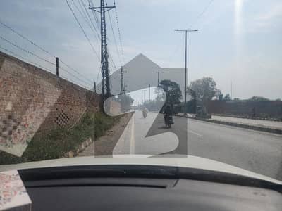 62 kanal land for sale dafnce rod near to government factory defence Road