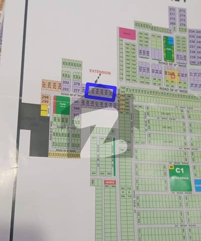 1 Kanal possession plot available for sale in Block D Muhafiz town Gujranwala