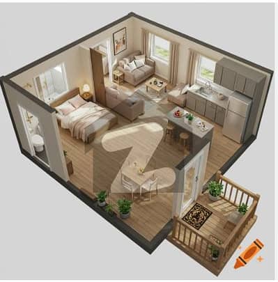 الکبیر ٹاؤن - فیز 2 الکبیر ٹاؤن,رائیونڈ روڈ,لاہور میں 1 مرلہ Studio فلیٹ 37.5 لاکھ میں برائے فروخت۔