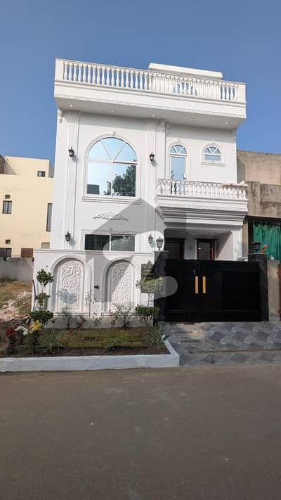 LDA Approved Society 3 Marla Brand New Spanish House For Sale In New Lahore City Phase 2 Canal Road Next To Bahria Town 3 Beds 4 Bath 2 Kitchen Big Living Big Garage Best Opportunity With Good Rental Earning.