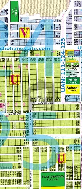 ڈی ایچ اے فیز 7 - بلاک یو فیز 7,ڈیفنس (ڈی ایچ اے),لاہور میں 2 کنال رہائشی پلاٹ 7.5 کروڑ میں برائے فروخت۔