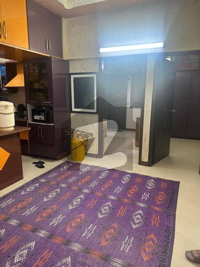 Well Decorated Neat n Clean 2 Bed dd 900 Sqft Flat Available For Sale At Jamshed Road Karachi