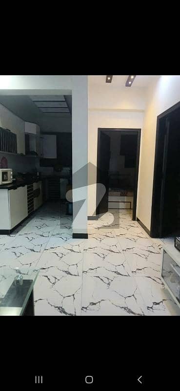 WEST OPEN 2 BED DD WITH ROOF FLAT AVAILABLE FOR SALE AT SOLDIER BAZAR KARACHI