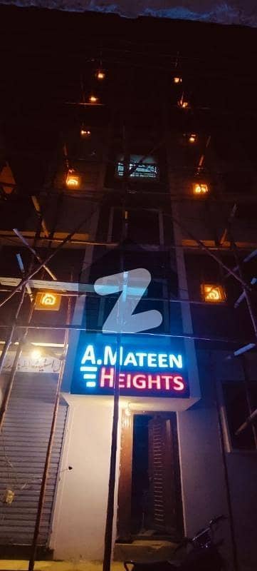 Corner Allah Wala Town Flat For Sale Sized 60 Square Yards