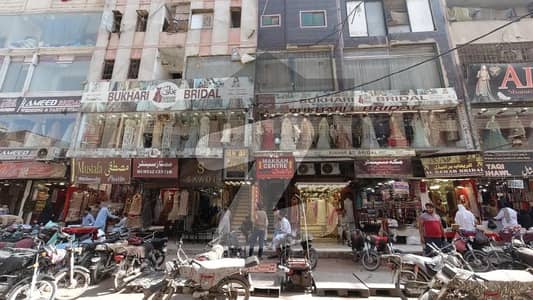 Macca Center : Shop For Sale 1000 Sq. Ft Mezzanine Floor Main Jama Cloth Market M. A. Jinnah Road