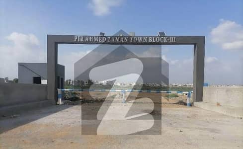 Residential Plot Of 120 Square Yards Is Available For sale In Pir Ahmed Zaman Town - Block 3