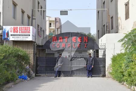 متین کمپلیکس بِن قاسم ٹاؤن,کراچی میں 1 کمرے کا 2 مرلہ فلیٹ 18.0 لاکھ میں برائے فروخت۔