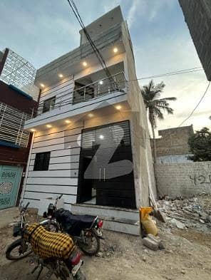 House For Sale Ground Plus 1. (-75. sqr yard. )