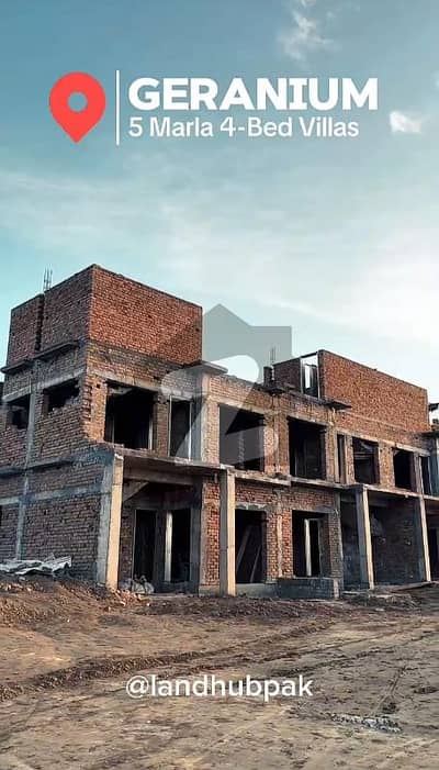 5 Marla Luxury Villa for Sale in Geranium Block Taj Residencia | Easy Installment Booking | Prime Location