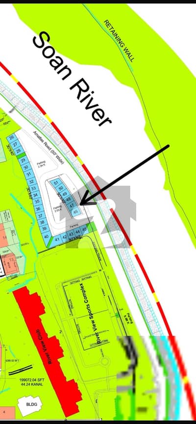 DHA Islamabad Phase 1 Commercial Pair Option in front of jacaranda club