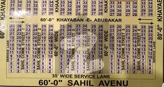 Prime Corner Commercial Plot for Sale in Sahil Commercial, DHA Phase 8 Extension Near Sea