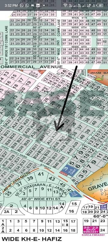 2000 Sq Yds Plot for Sale in DHA Phase 4 Karachi