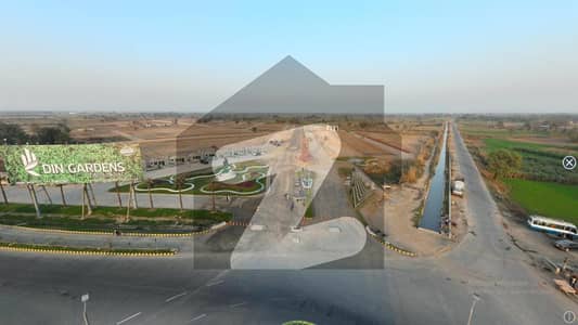 5 Marla Plots On 4 Years Installments In Din Gardens Faisalabad