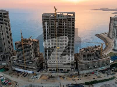 Ultra-Luxury 1-Bed Sea Facing Apartment for Sale in Gold Crest Bay Sands 2 HMR Waterfront, Karachi