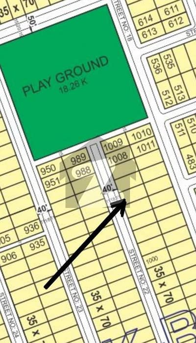 Faisal Hills B Block plot # ( 1004)=10 MarlaFor Sale