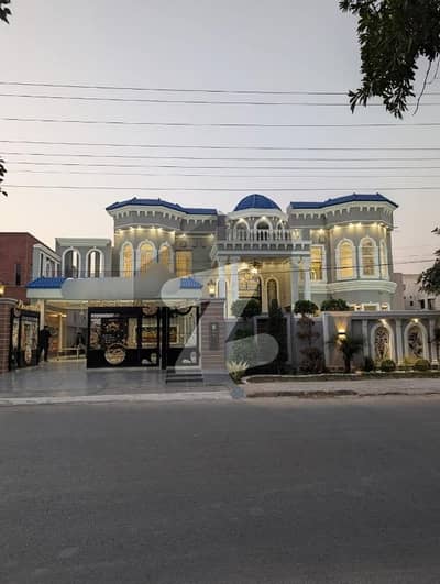 2 Kanal Brand New Spanish Design Most Beautiful Bungalow 2 Servant Quarter For Sale At Prime Of VALANCIA TOWN Lahore Near To Park Masjid & Commercial Market